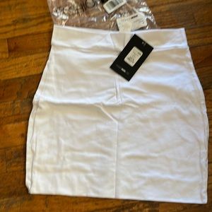 NWT Fashion Nova White Skirt
